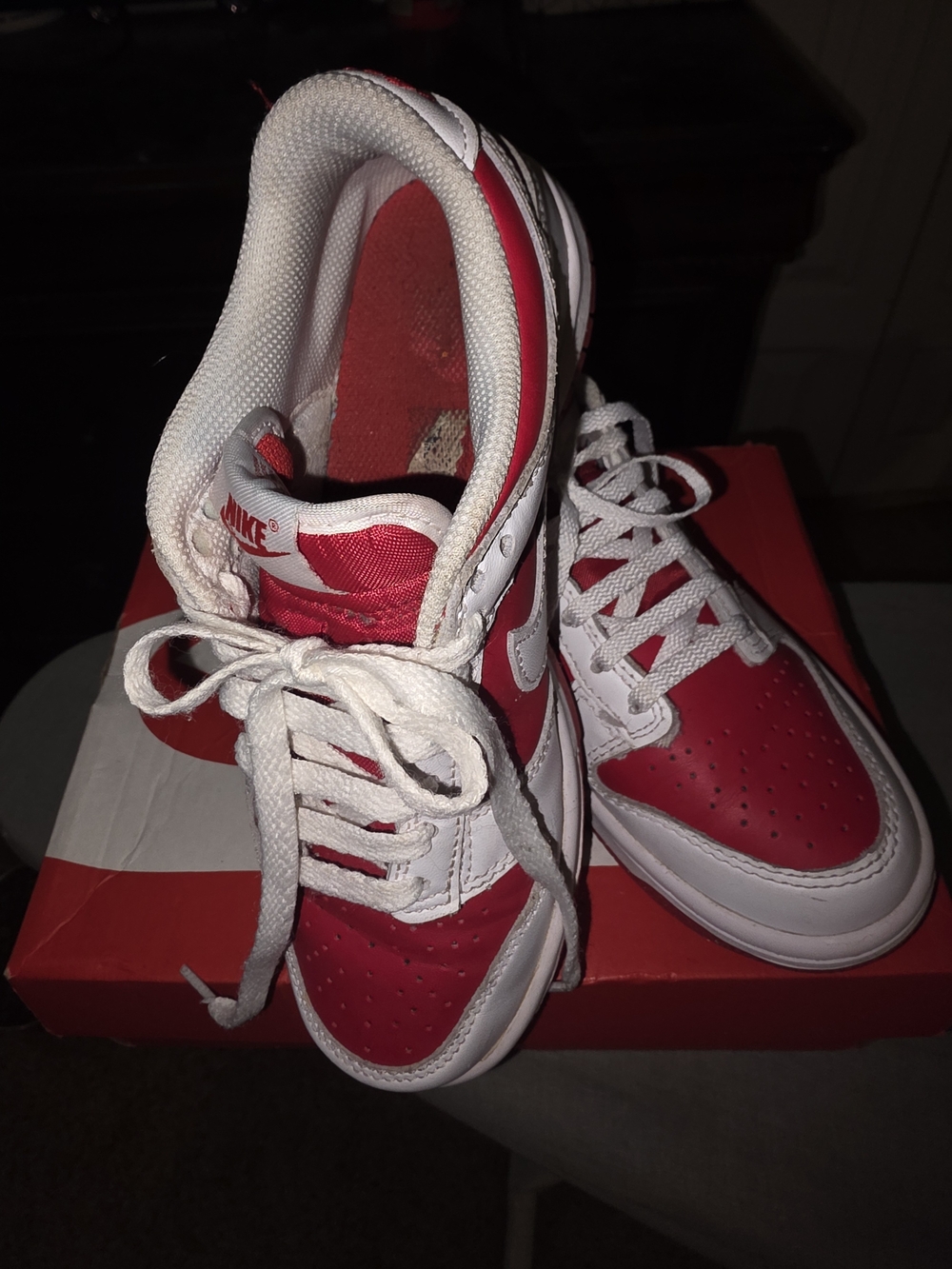 Nike Dunk Low "University Red 2021" DD1391-600 Size 4Y